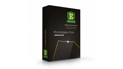 PhotoLaser Plus-Software und gravierte Fotomuster